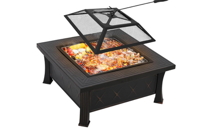 Gartenfeuerschale aus Metall