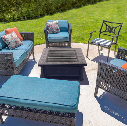 Gartenfeuerschale aus Metall