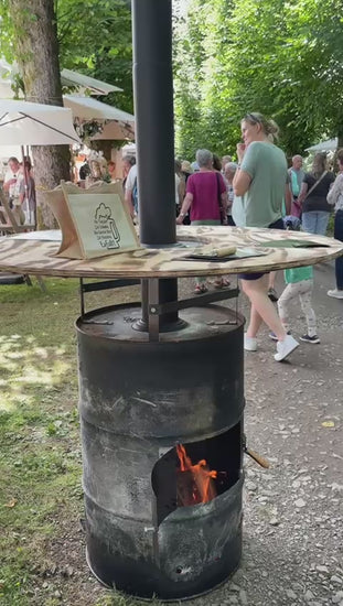 Stehtischfeuertonne - FlammNeu!- NRW