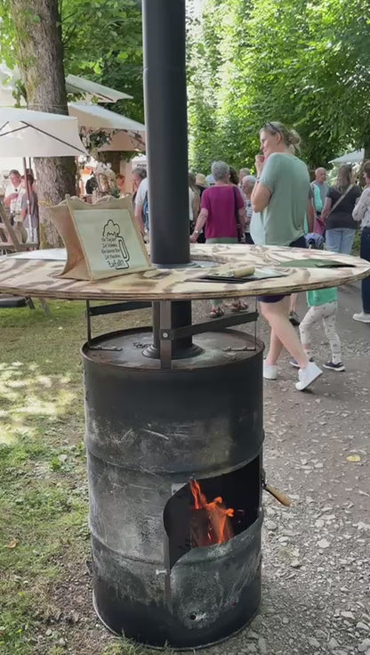 Stehtischfeuertonne - FlammNeu!- NRW